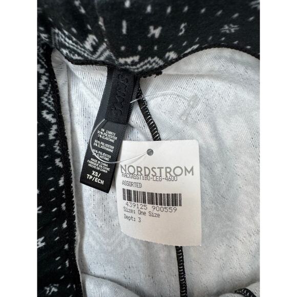 New SKIMS Women's Onyx Fair Logo Plush Pointelle Leggings Size XS - Picture 6 of 6